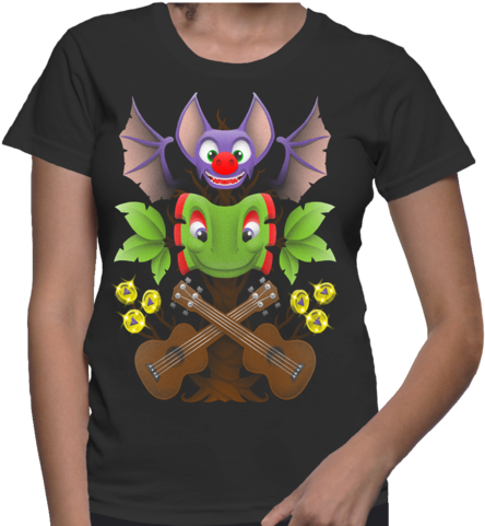 Yooka Laylee Print Alt T-shirt - Thin Pink Line Flag (480x480), Png Download