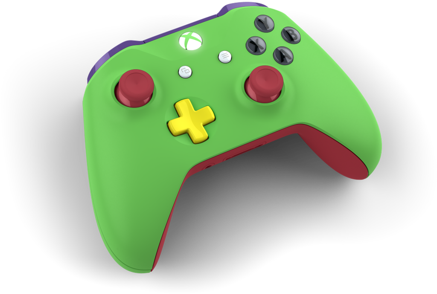 Isaac Daniel On Twitter - Xbox One Electric Green Controller (1200x675), Png Download
