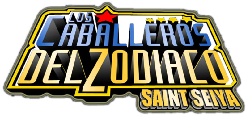 Renders Saint Seiya En Formato Png - Logo De Caballeros Del Zodiaco (800x390), Png Download