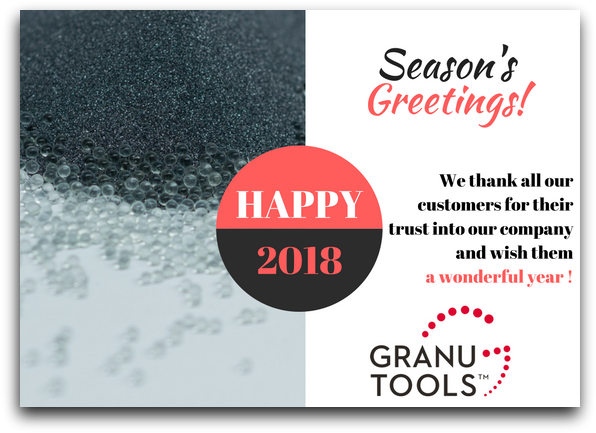 Seasons Greetings Granutools - Label (602x439), Png Download