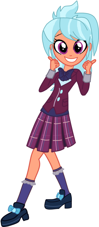 Background Human, Clothes, Cropped, Cute, Equestria - Equestria Girls Frosty Orange (359x735), Png Download