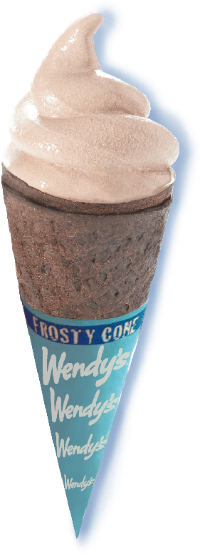 Frosty Cone - Ice Cream Cone (1165x854), Png Download