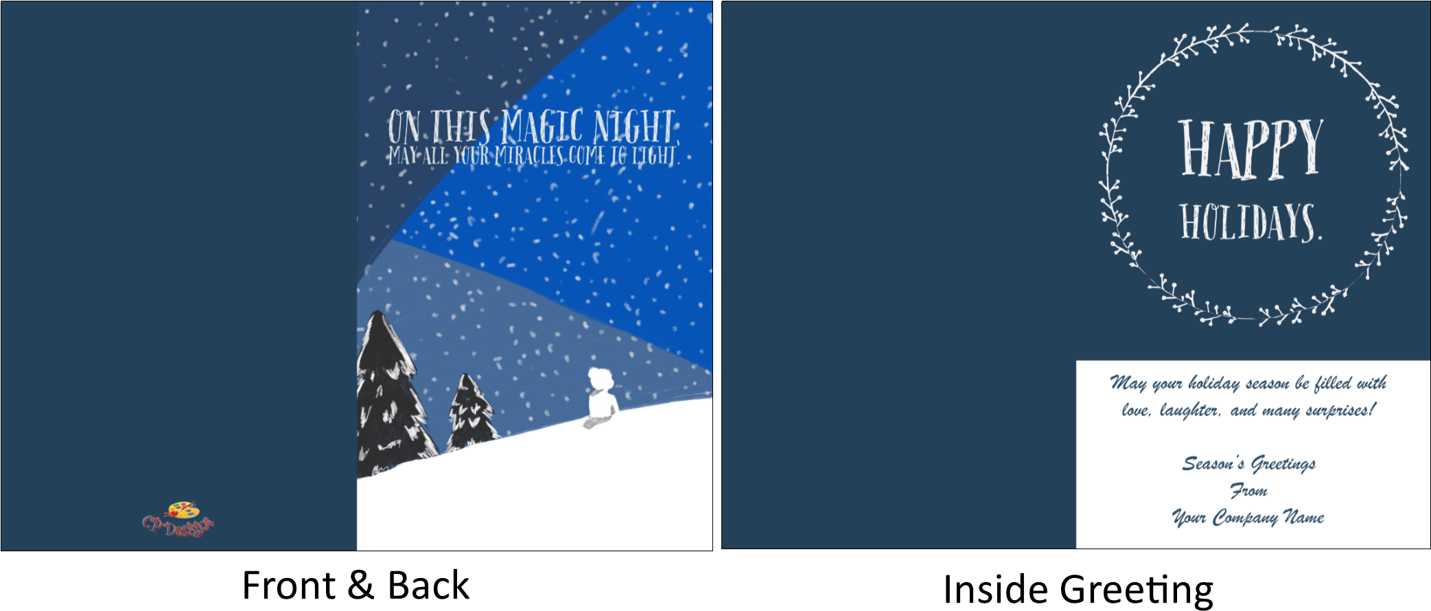 To Order Magic Night Product C1 Click Here - Greeting Card (2089x904), Png Download