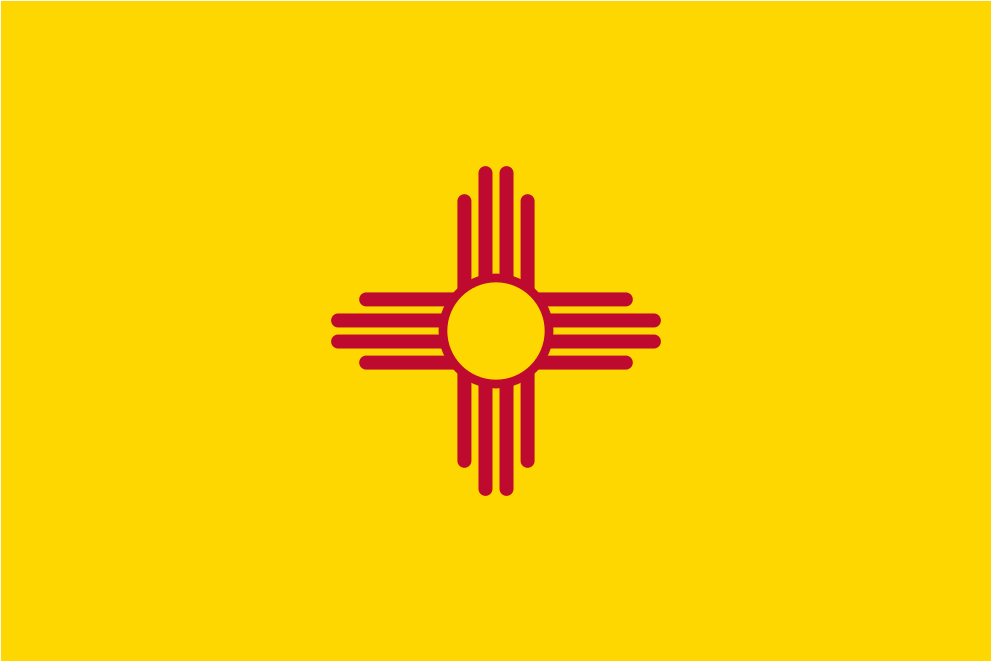 Download Svg Download Png - New Mexico Flag Vector (1024x1024), Png Download