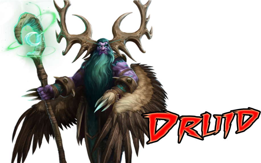 Druid - Concept Art World Of Warcraft (1024x572), Png Download