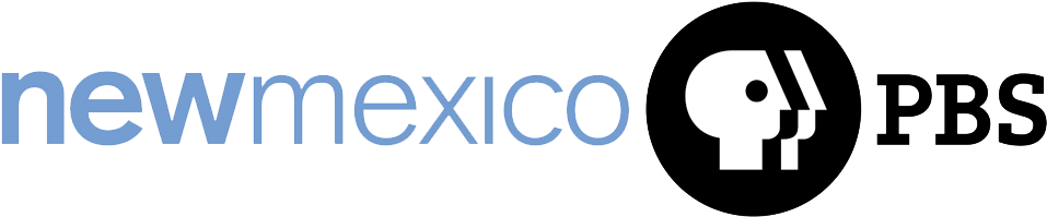 By New Mexico Pbs - New Mexico Pbs Logo (1208x266), Png Download