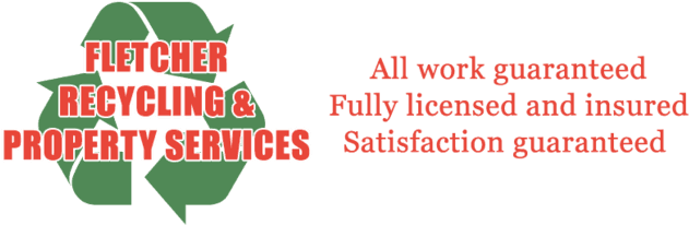 Fletcher Recycling Logo - Service (640x211), Png Download