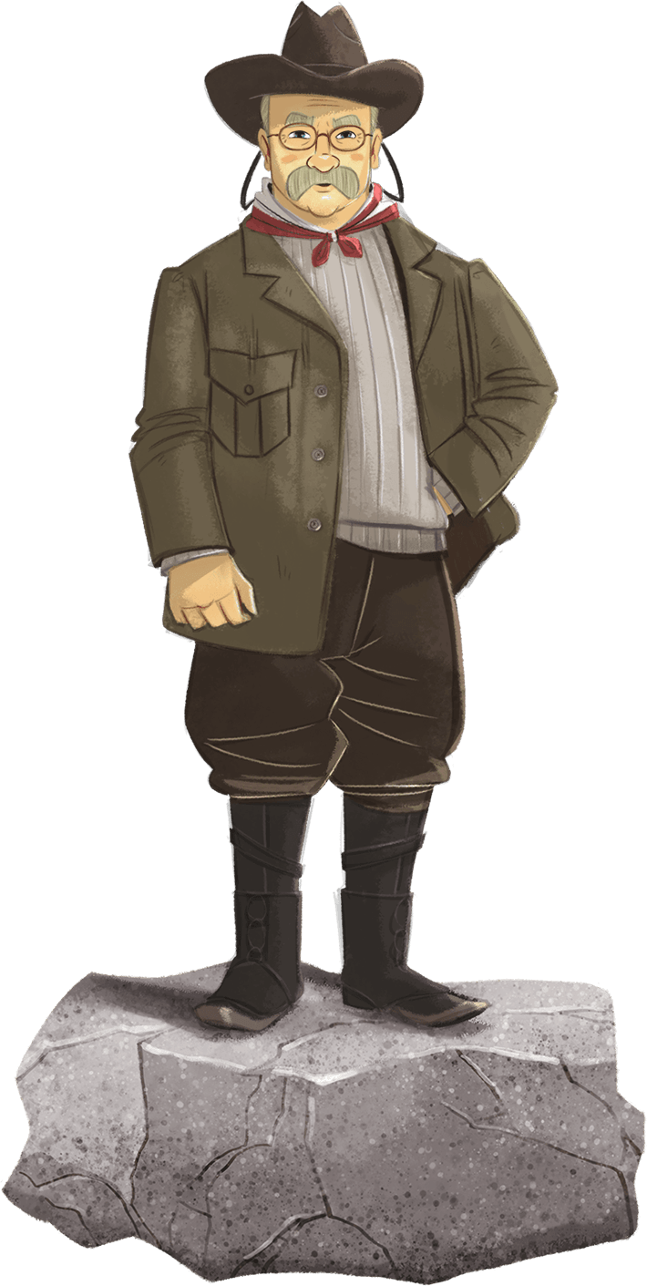 “read And Enjoy The Wonder-book Of Nature - Adventures Of Theodore Roosevelt (710x1411), Png Download