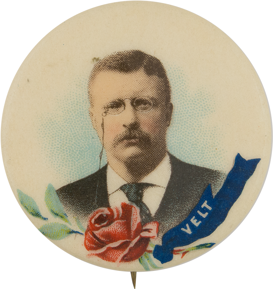 Theodore Roosevelt - Theodore Roosevelt Rides Again (1000x1055), Png Download