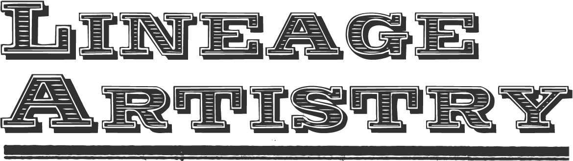 Lineage Artistry Text Logo - Logo (1170x329), Png Download