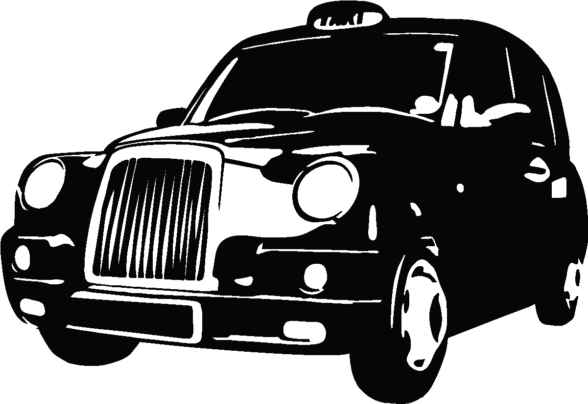 London Taxi Sticker (1200x1200), Png Download