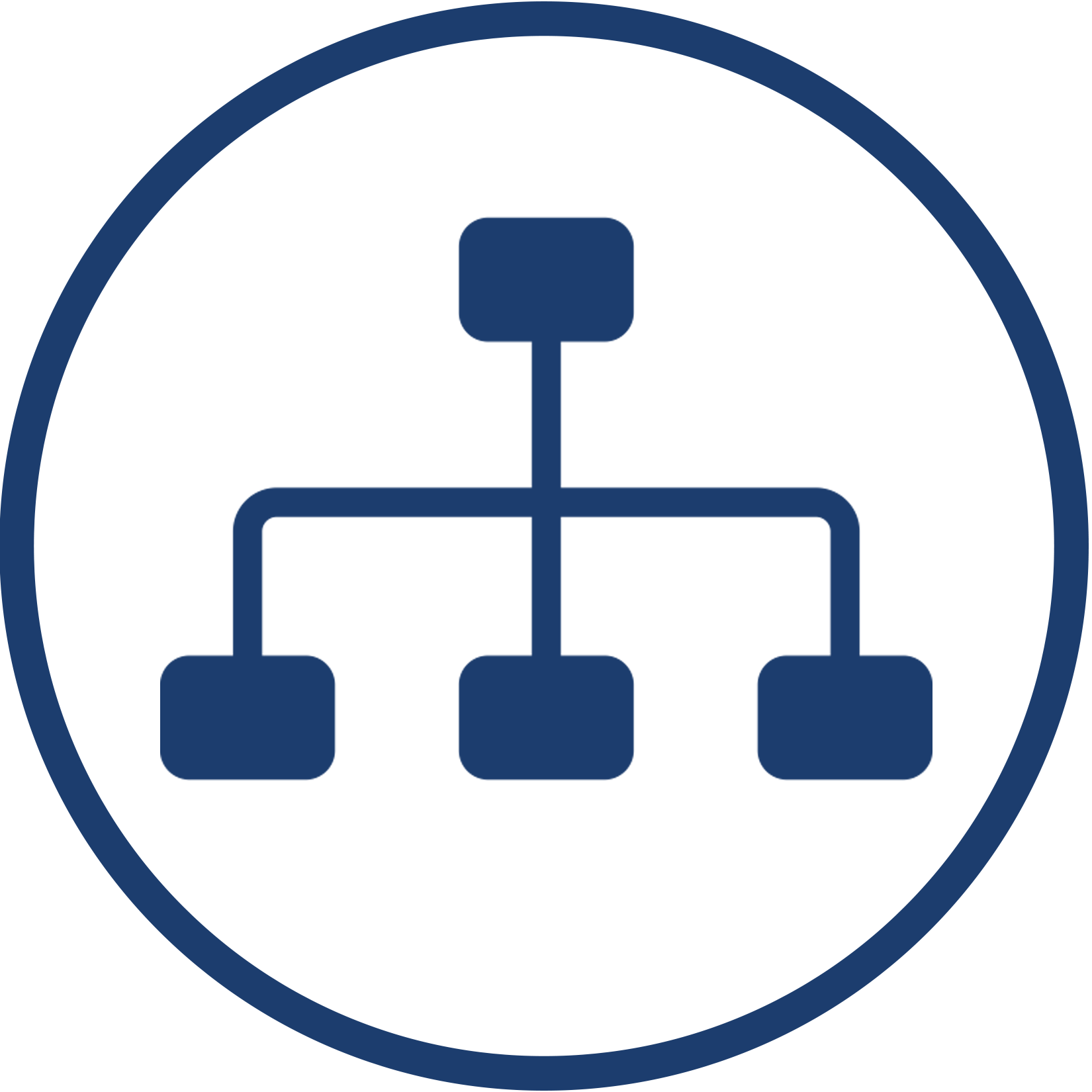 Structure - Organization Structure Icon (1650x1650), Png Download