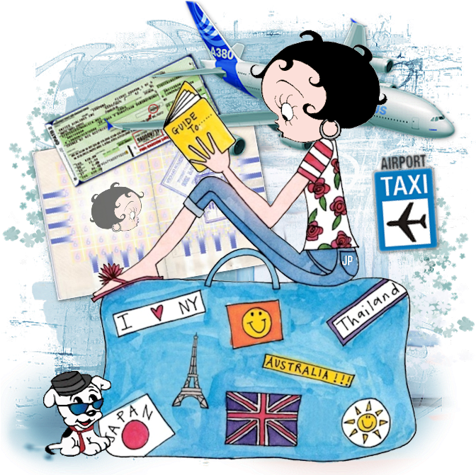 Betty Boop Favorite Cartoon Character, Betty Boop Pictures, - Free Clip Art Travel (700x700), Png Download