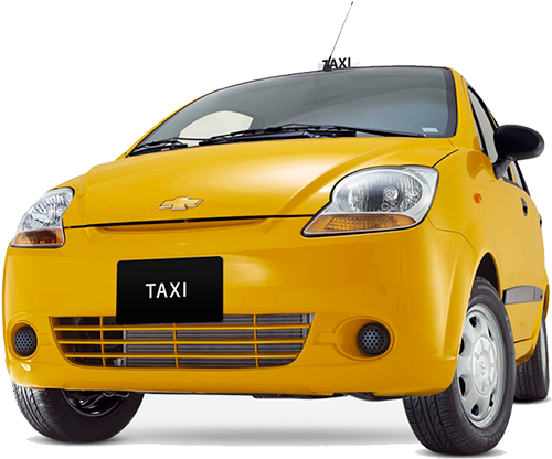 Taxi En Png (500x426), Png Download