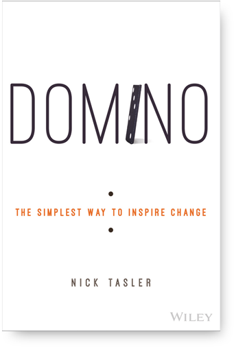Domino: The Simplest Way To Inspire Change - Hardcover (450x550), Png Download