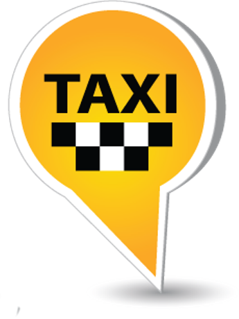 Logo Taxi Png (345x460), Png Download