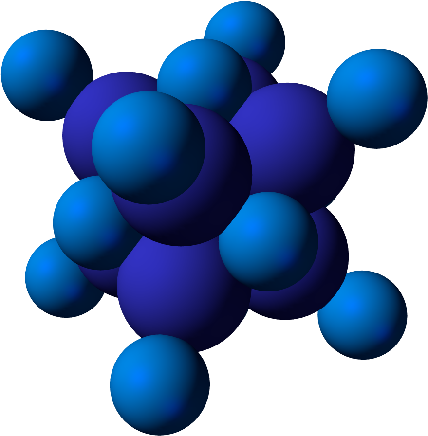 Uranium Dinitride Unit Cell 3d Sf - San Francisco (1000x1000), Png Download