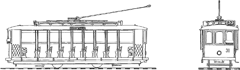 Mtt Adelaide Tram Type B - Trams In Adelaide (867x261), Png Download