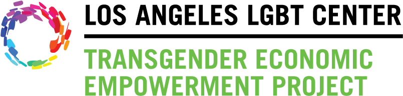 Lalgbtc Teep Logo Horiz Fullcolor Onwhitev2 - Los Angeles Lgbt Center (908x296), Png Download