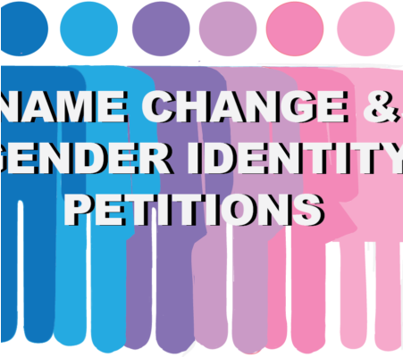 Name Change & Gender Identity Petitions - Name And Gender Change (450x450), Png Download