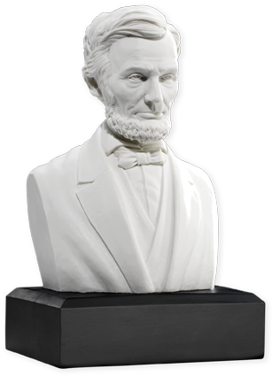 Abraham Lincoln Bust - U.s. President Abraham Lincoln Bust (432x432), Png Download