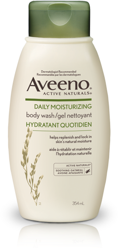 Aveeno® Daily Moisturizing Body Wash - Aveeno Daily Moisturising Body Wash 354ml (450x585), Png Download