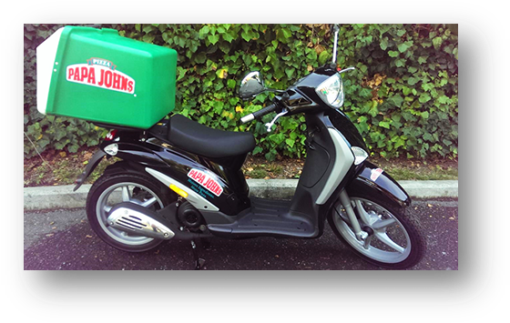 Papa John's - Motos De Papa Johns (573x367), Png Download
