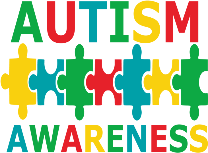 Autism Vector Svg - Autism Awareness Svg (1024x929), Png Download