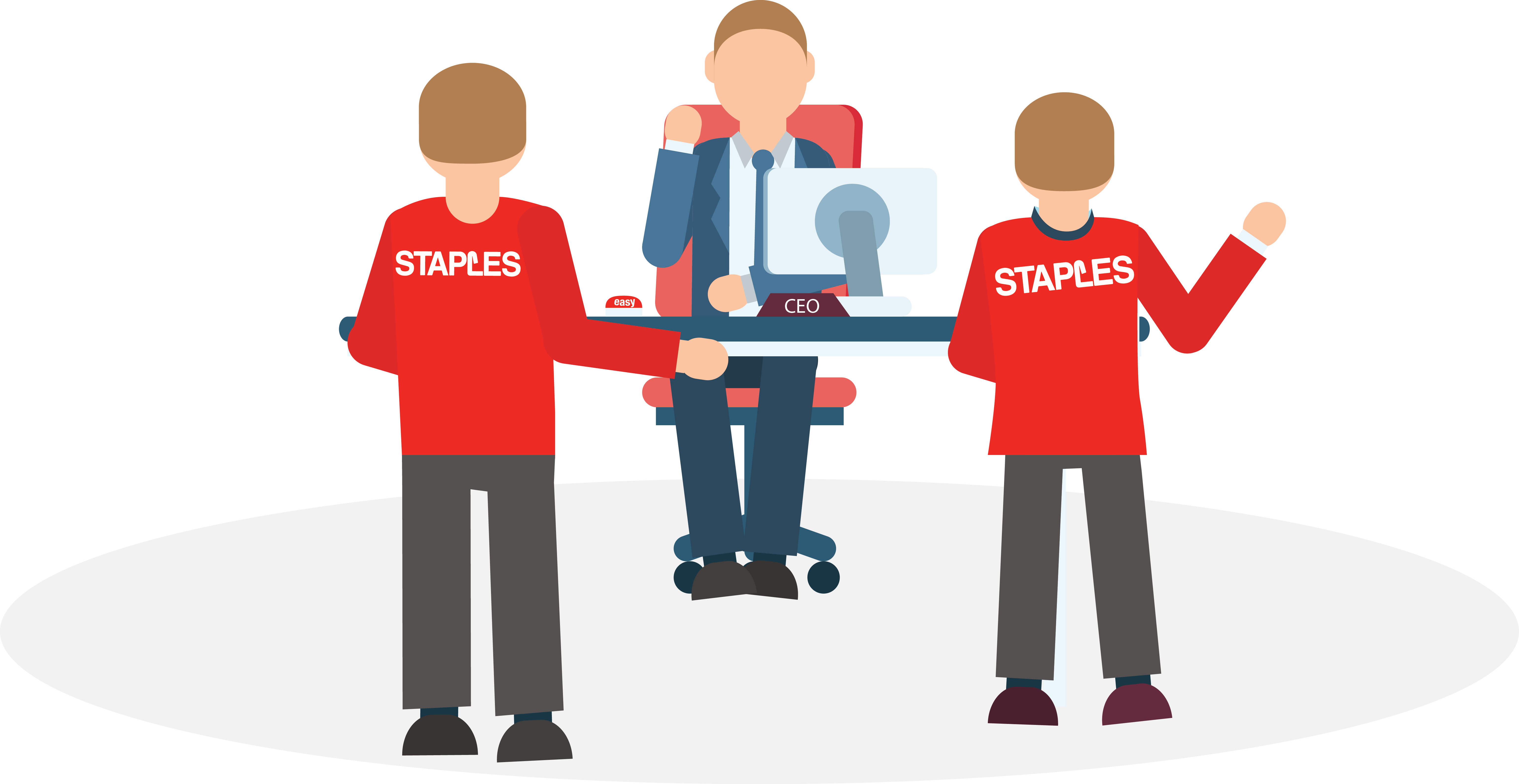 Changes Are That Easy - Staples (6163x3184), Png Download