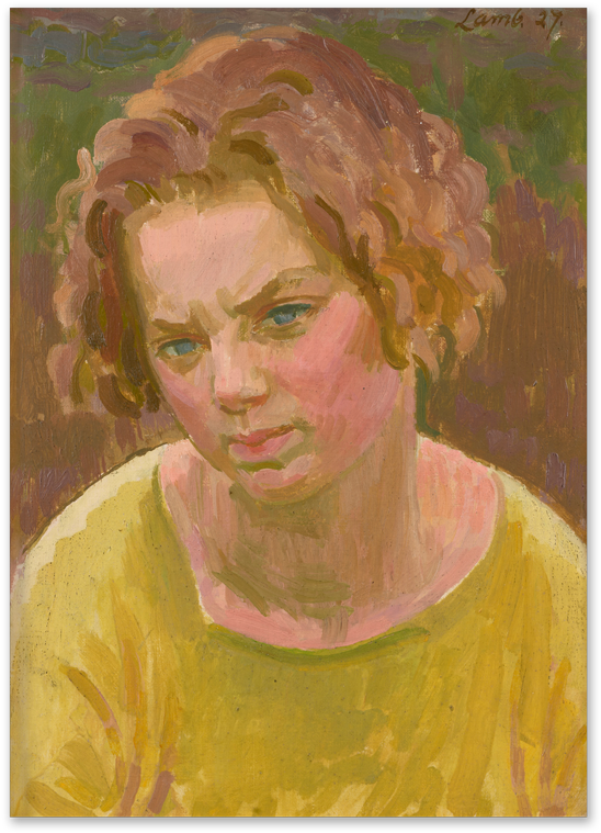 Portrait Of Pansy Pakenham , The Artist's Wife (1904-99 - Henry Lamb (800x800), Png Download