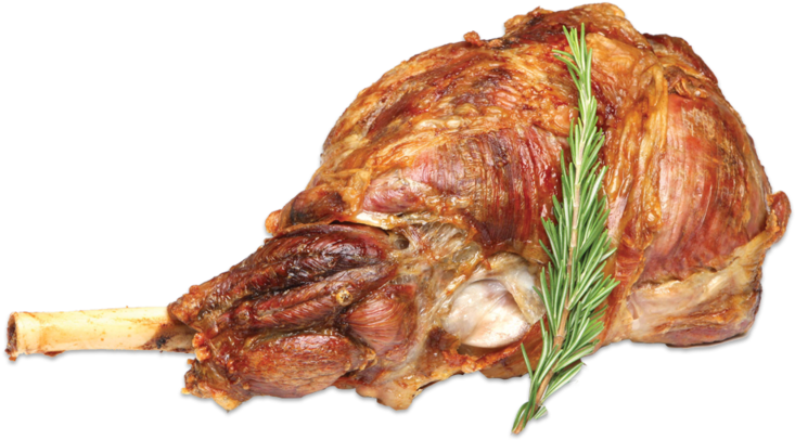 Irish Lamb Leg - Roasted Leg Of Lamb Png (800x800), Png Download