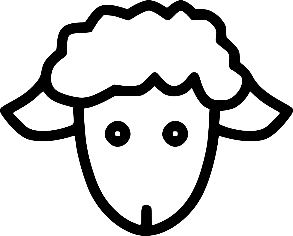 Lamb Cute Animal Kid Comments - Oveja Icon Png (980x788), Png Download