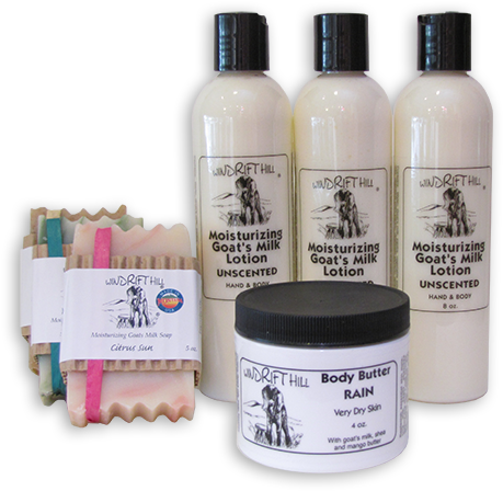 Soaps And Lotions - Windrift Hill Body Butter (goats Milk) (466x457), Png Download