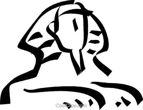 Pin Sphinx Clipart - Sphinx Black And White Png (480x369), Png Download