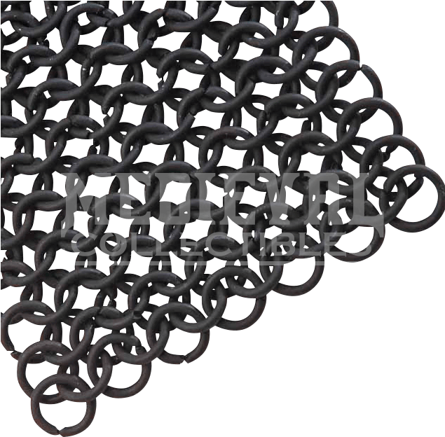 Blackened Chainmail Shirt (634x634), Png Download