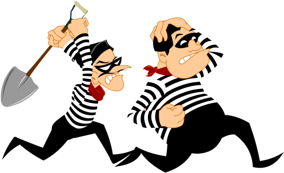 White On White Crime Is On The Rise - Crime Clip Art (600x380), Png Download