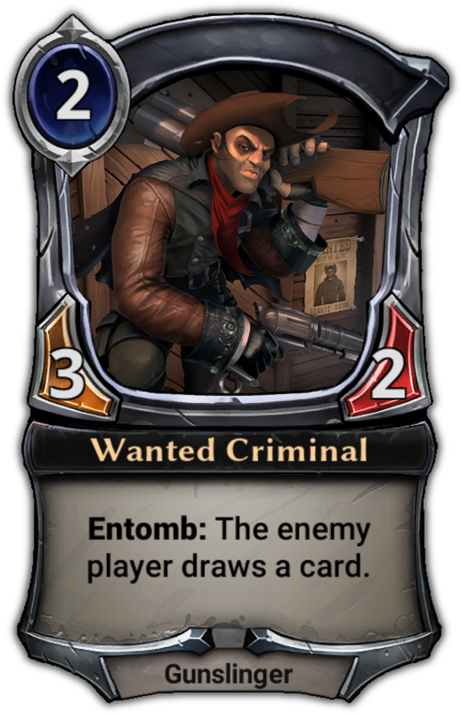 Wanted Criminal - Eternal Card Game Talir (529x801), Png Download