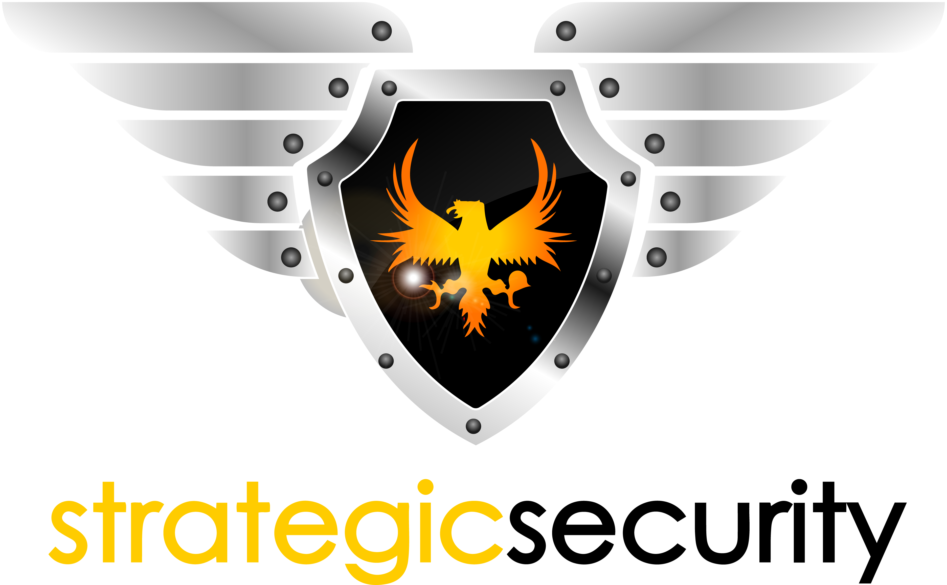 Security Guards Brisbane - Logo (3746x2315), Png Download