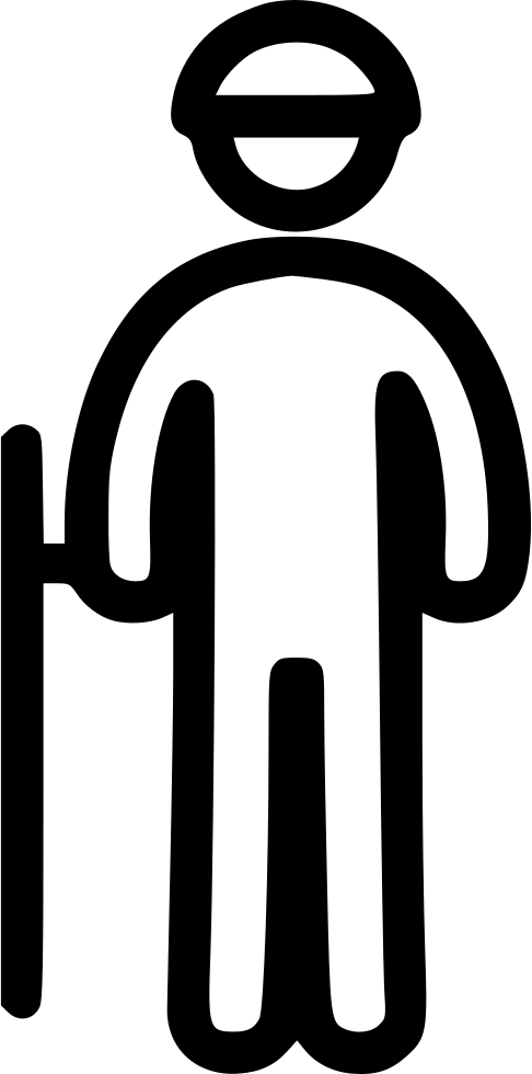 Security Guard - - Clip Art (486x980), Png Download