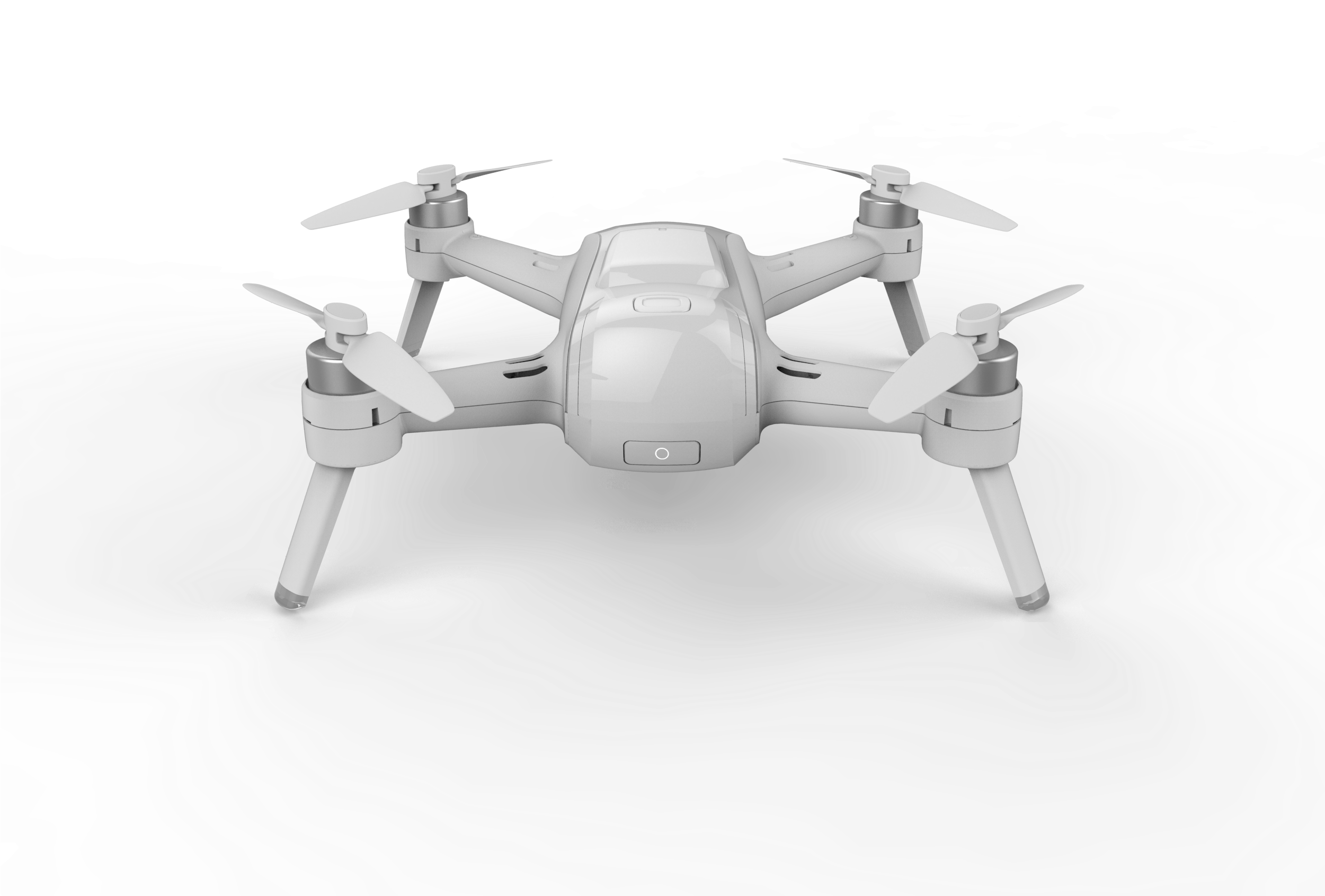 The Breeze By Yuneec Selfie Drone - Yuncee Breeze Flying Camera Compact Smart Drone (2500x2058), Png Download