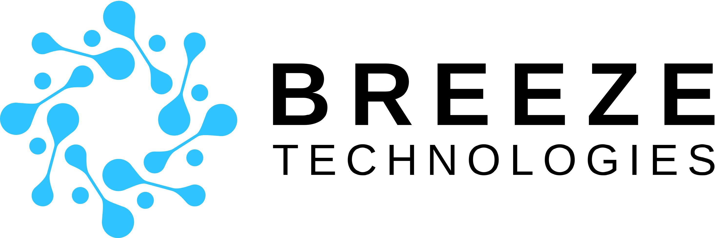 Logo Breeze Technologies - Breeze Technologies (2932x976), Png Download