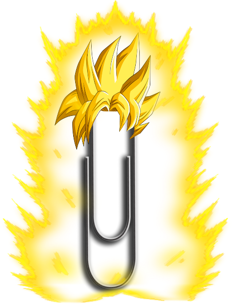 @clippy - Dragon Ball Z Goten (492x635), Png Download
