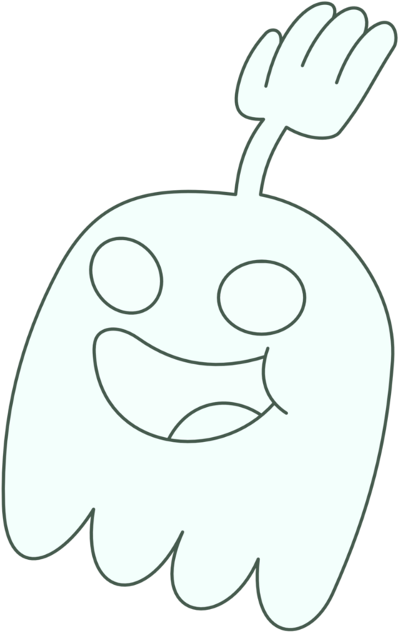 Another Happy High Five Ghost By Kol98-d6ka84o - Hi Five Ghost (894x894), Png Download