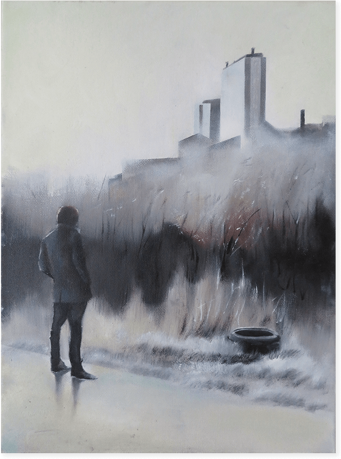 Iwan Evans Limited Edition Wall Art Print - Oil Painting (1024x1024), Png Download