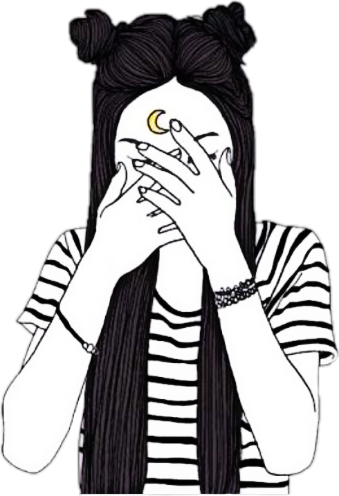 Report Abuse - Heart With Hands Girls (490x717), Png Download