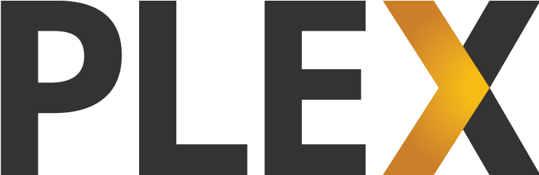 Plex - Plex Logo Png (859x556), Png Download