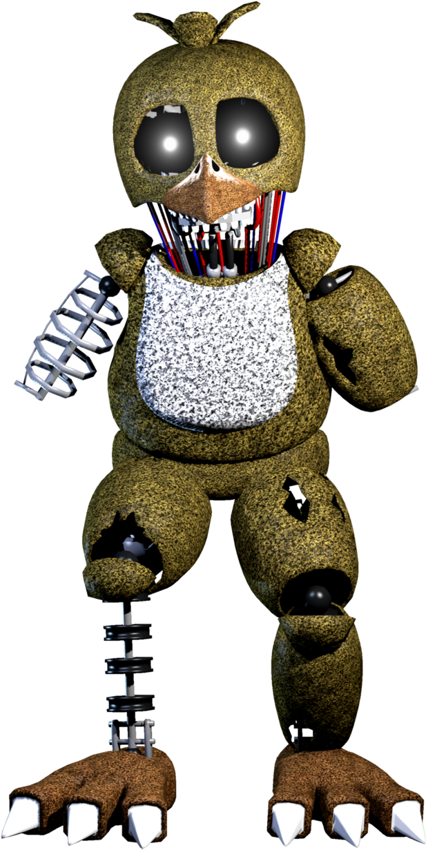 Fnaf Tjoc R Chica (645x1238), Png Download