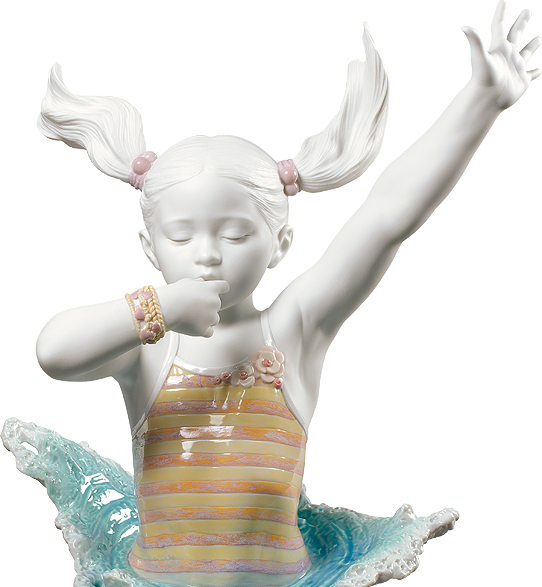 Blank Chica Click&discover D83dc2 Restorable - Lladro There I Go! (542x587), Png Download