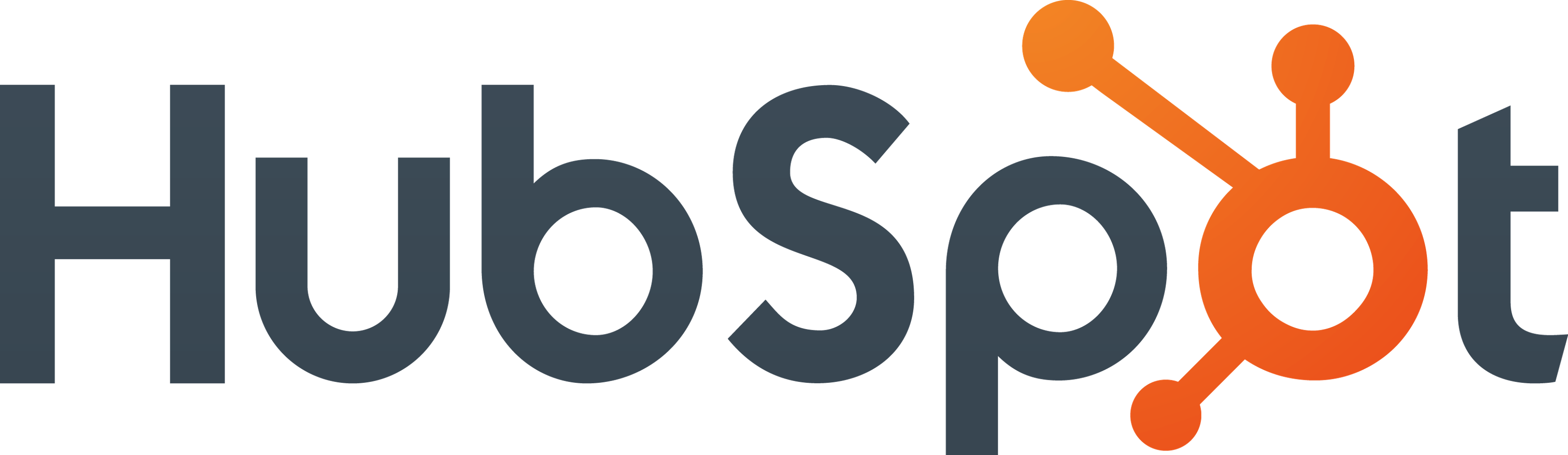 Hubspot-logo - Hubspot, Inc. (3501x1015), Png Download