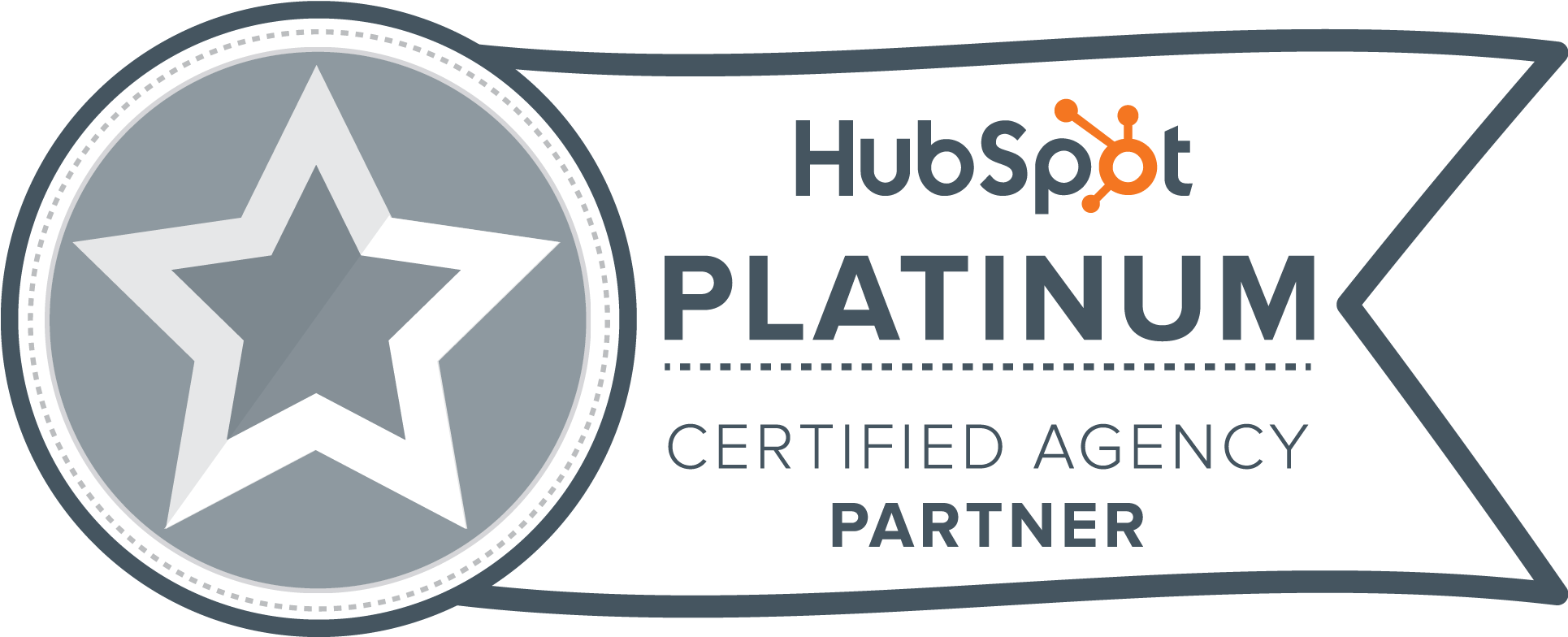 Hubspot Platinum (1929x836), Png Download